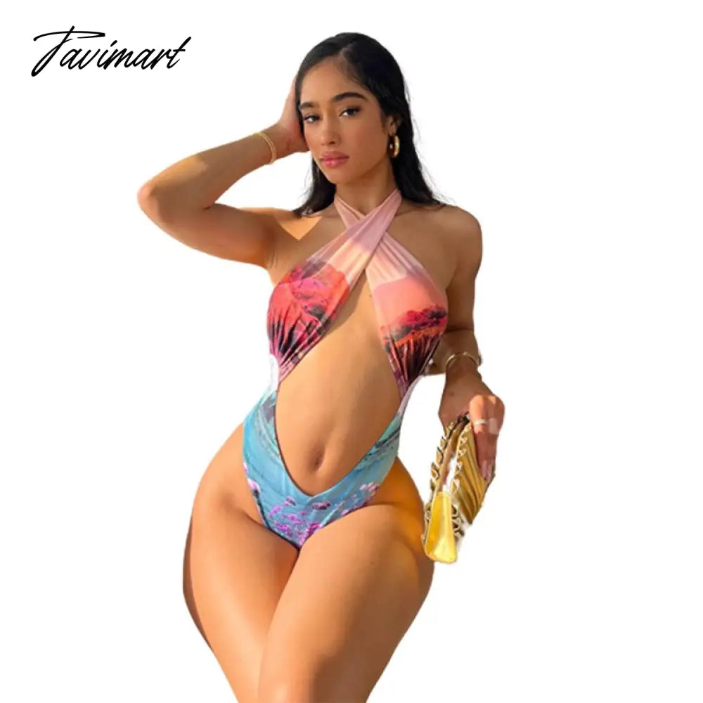 Sexy Bodys for Women Halter Sexys Clothes Bodysuit with Lacing Tight Fashion Transparent Women's Sexy Body Woman Strap