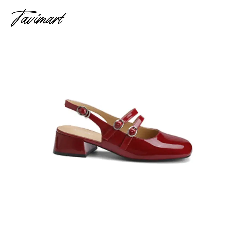 Shoes Woman Low Slipper Rome Hoof Heels Rubber Slides Fabric Low Shoes Ladies' Slippers Slides Fabric Rome Rubber Hoof