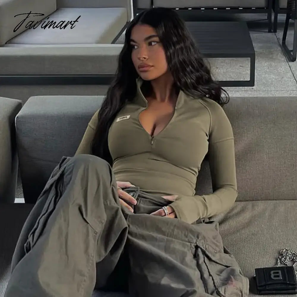 Solid Color Y2k Casual T Shirt Women Tops Sexy Grey Simple Style Party Club Spring Summer Long Sleeves Turtleneck Crop pur2