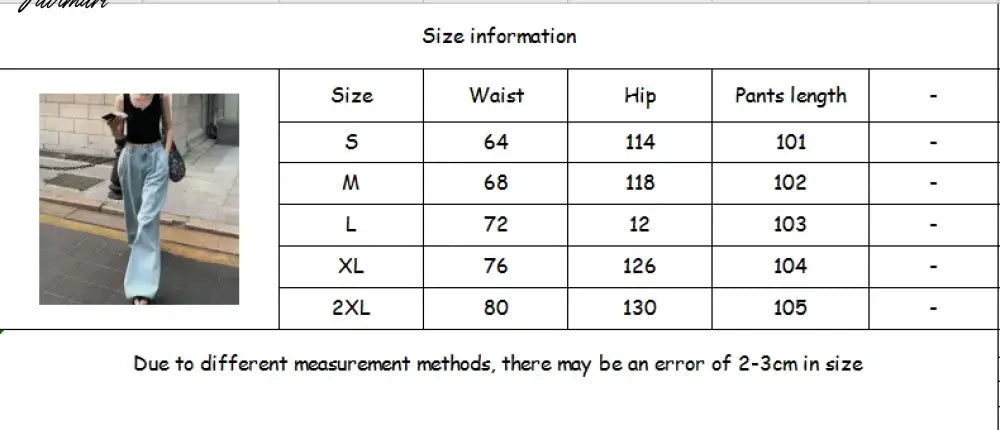 Solid Distressed Washed Mop Jeans American Retro High-waisted Wide-leg Loose Straight-leg Pants Y2k Hot Girl Casual Trousers