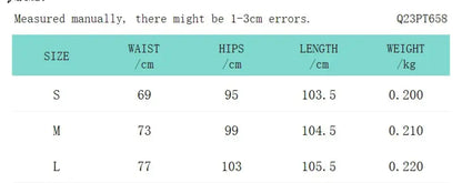Solid Long Baggy Pants Low Waist Streetwear Women Button Trousers Casual Patchwork Pantalones De Mujer Autumn Roupas Femininas