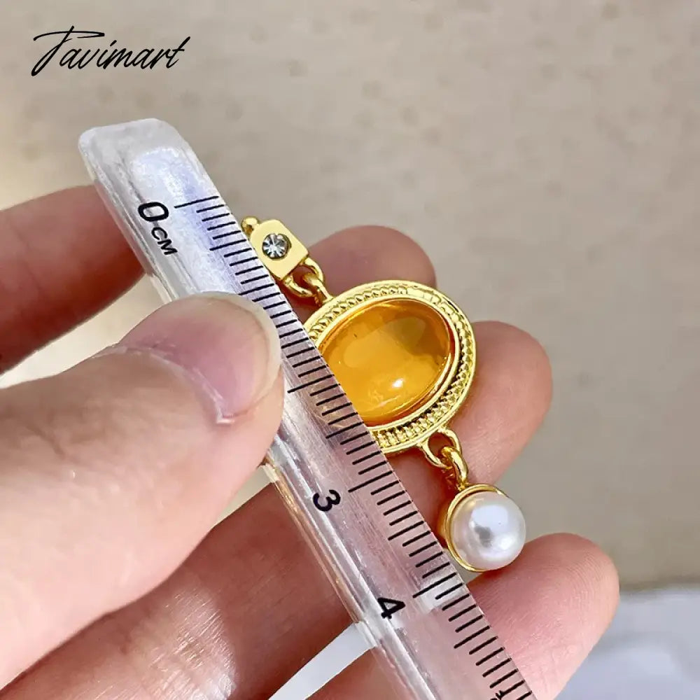 Statement Orange Color Oval Resin Geometric Drop Earrings Personality New Fashion Jewelry Wholesale