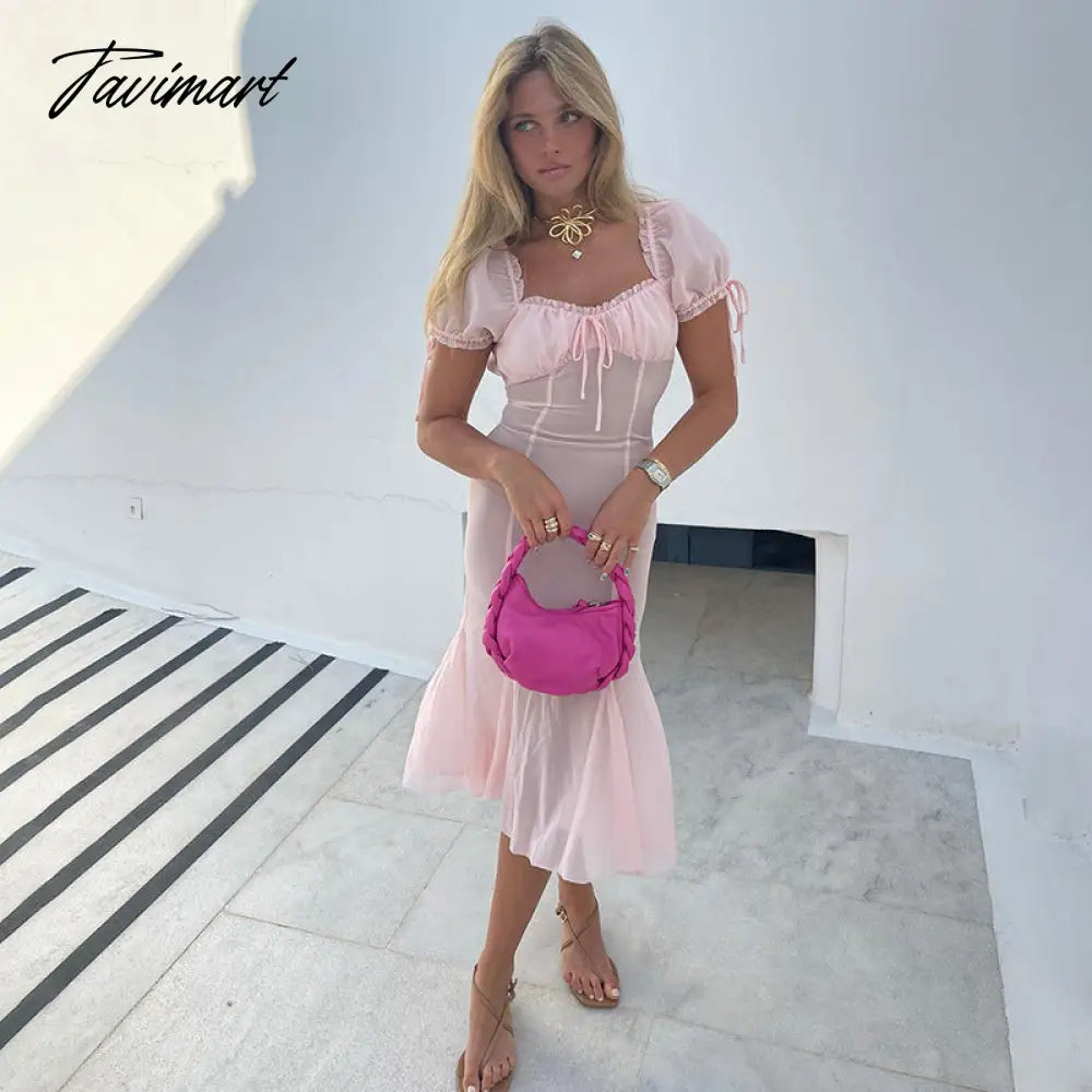 Summer New Dress Temperament Sexy Slim Mesh Perspective Stitching Long Dress Tight Club Party Dress Vestidos