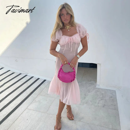 Summer New Dress Temperament Sexy Slim Mesh Perspective Stitching Long Dress Tight Club Party Dress Vestidos