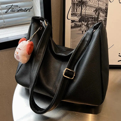 Tote Bags For Women School Casuals Crossbody Bags Large Capacity High Quality Designer Shoulder Bag Leather Solid Color Shopping