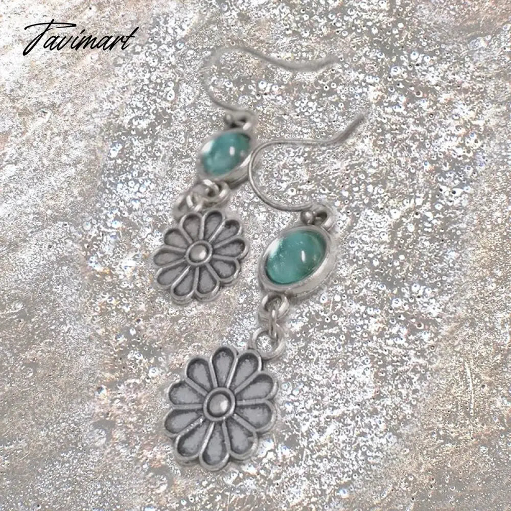Trendy Silver Color Inlaid with Green Stones Drop Earring Women Shining Zircon Hook Dangle Earrings Wedding Jewelry