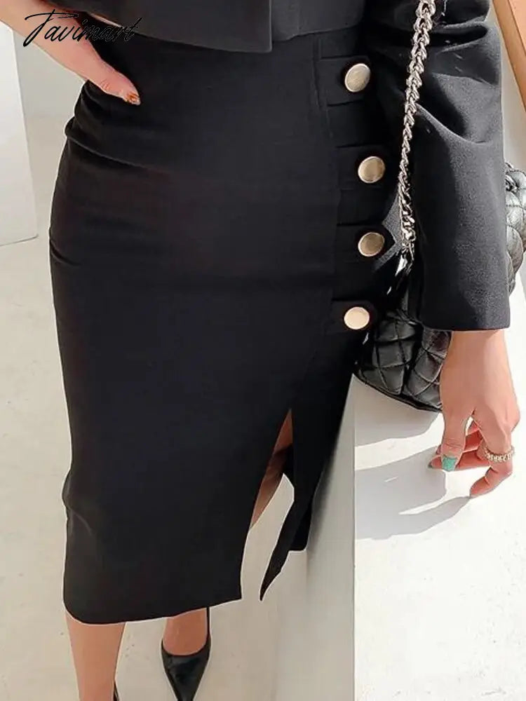 Two-piece women dress office suit short jacket slit long skirt sexy dresses elegant black two-piece Women's suits Two-piece