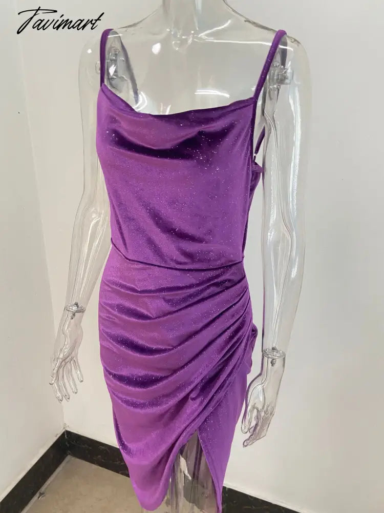 Velvet Summer Women Bodycon Long Solid Midi Dress Sleeveless Backless Elegant Party Outfits Sexy Club Clothes