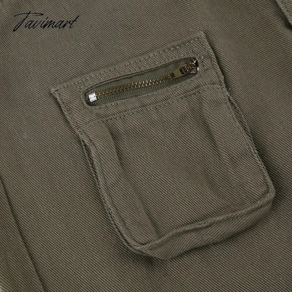 Vintage Green Cargo Pants Jeans Slim Drawstring Lace Pockets Casual Retro Fall High Waist Clothes Women