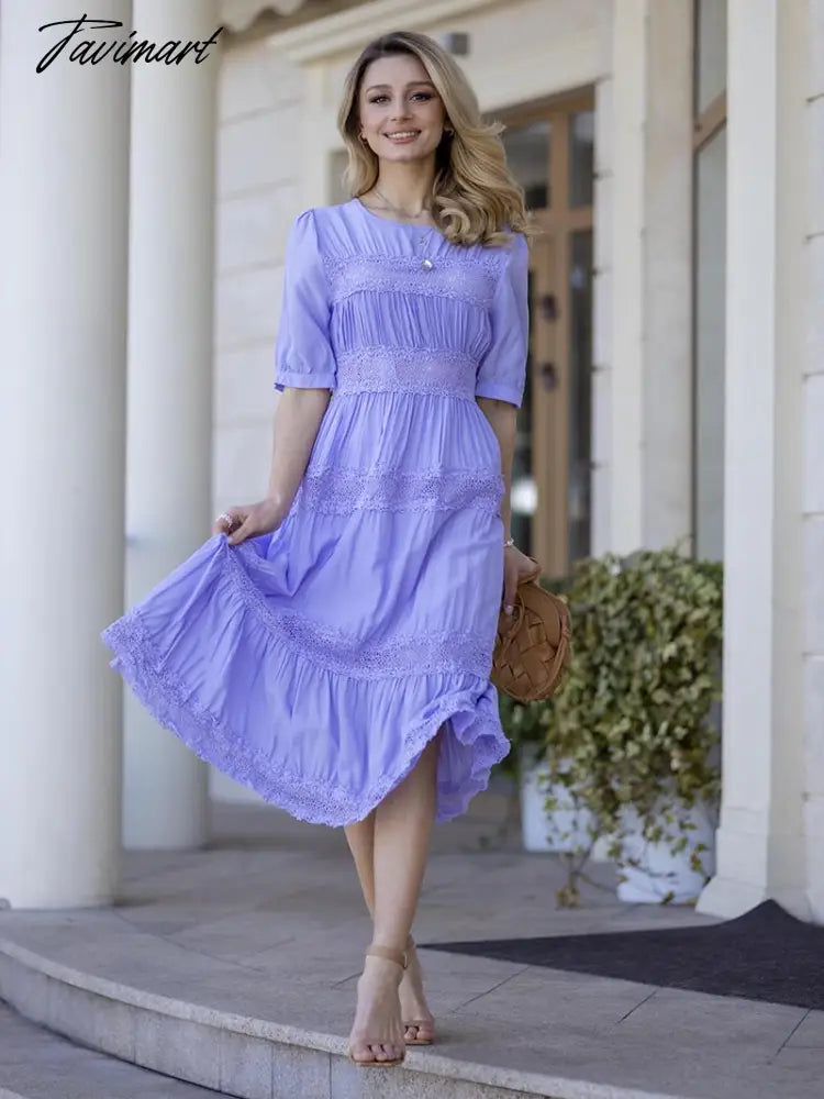 Vintage Short Sleeve Hollow Lace Chiffon Maxi Dress Sexy Bodycon Beach Dress Elegant Long Evening Dresses For Women Summer