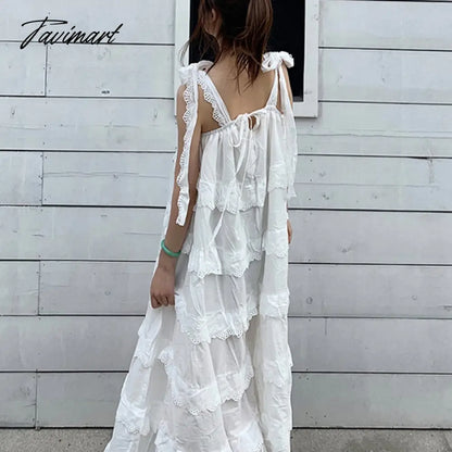 white Boho dress solid cotton strap dress summer dresses sexy sleeveless lace beach wear hippie women dresses vestidos