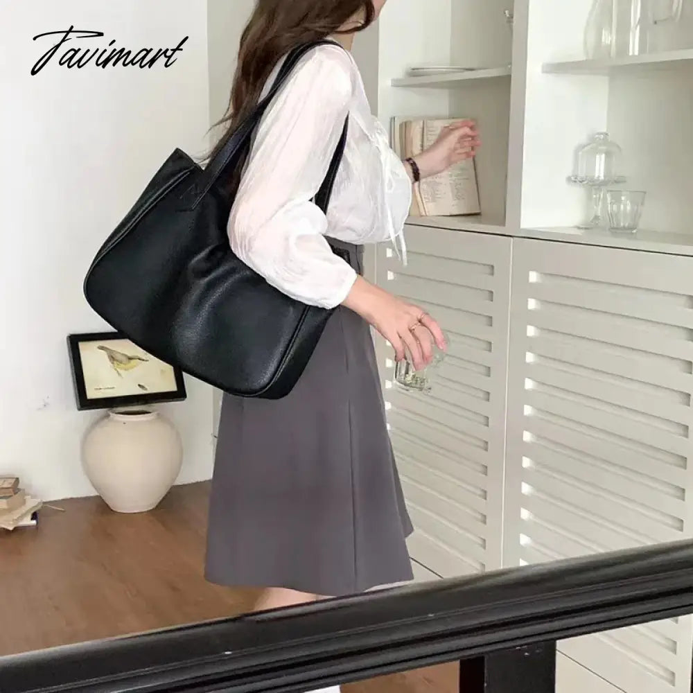 Winter Soft PU Leather Bags Retro Exquisite Ladies Square Totes Original Fold Women's Natural Handbag Female Women's Handbags