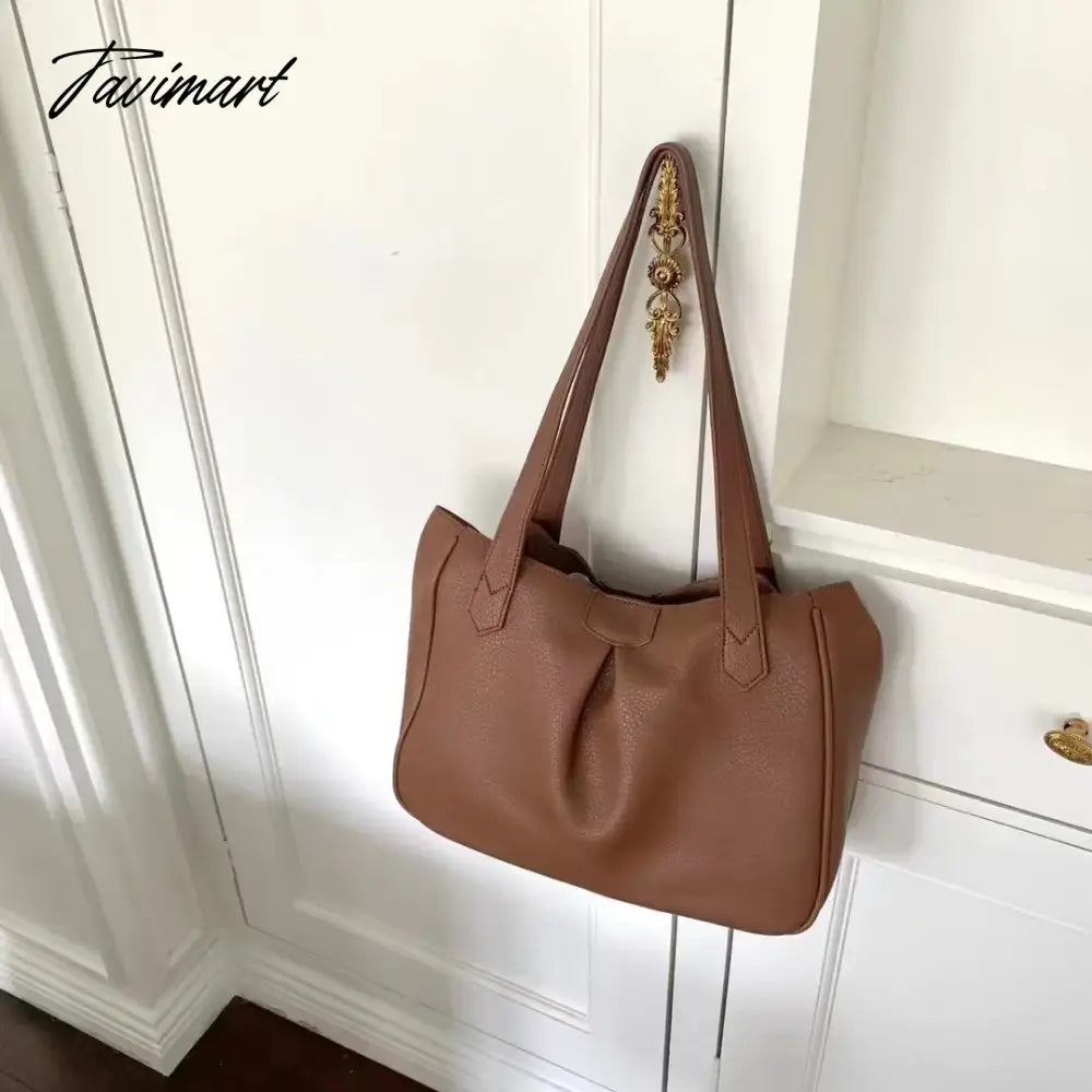 Winter Soft PU Leather Bags Retro Exquisite Ladies Square Totes Original Fold Women's Natural Handbag Female Women's Handbags