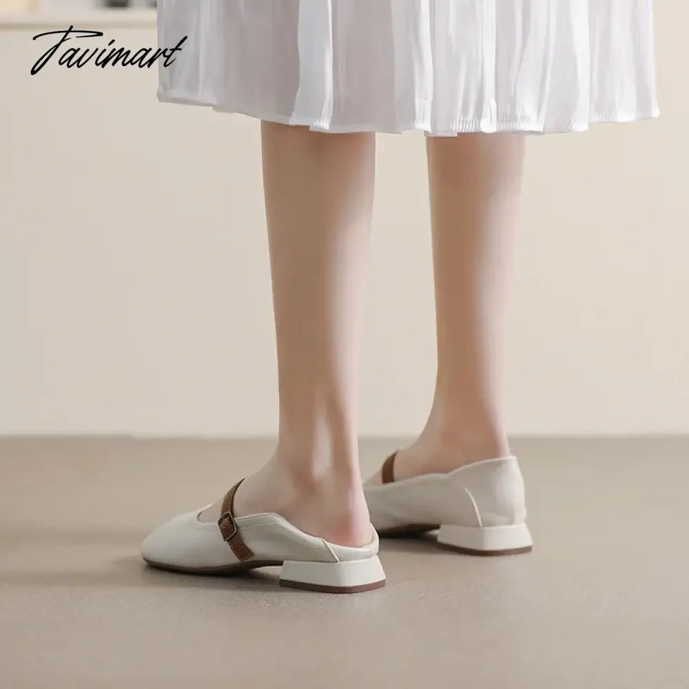 woman mary jane shoes fashion brand design work office and banquet Spring and Autumn Casual Outerwear Large size 41-43 low heel