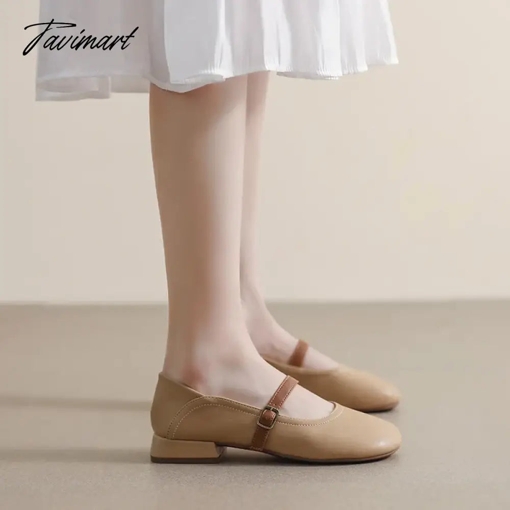 woman mary jane shoes fashion brand design work office and banquet Spring and Autumn Casual Outerwear Large size 41-43 low heel
