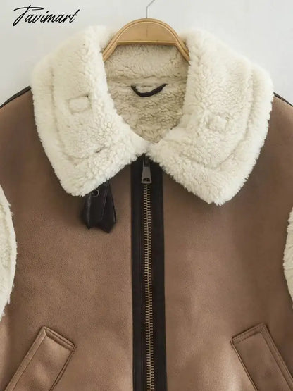 Women Autumn New Fashion Fur In One Waistcoat Vintage Sleeveless Female Vest Coat Chic Tops