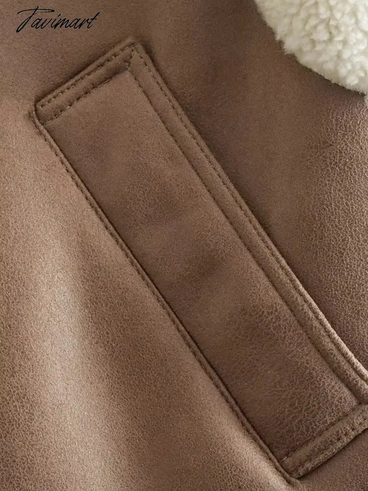 Women Autumn New Fashion Fur In One Waistcoat Vintage Sleeveless Female Vest Coat Chic Tops