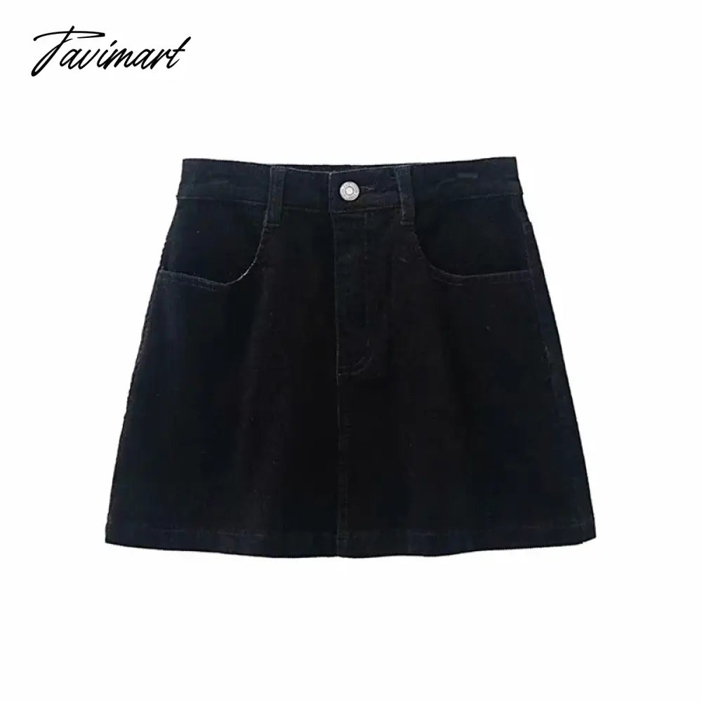 Women Corduroy Original Super Mini Skirt юбка с вельветом