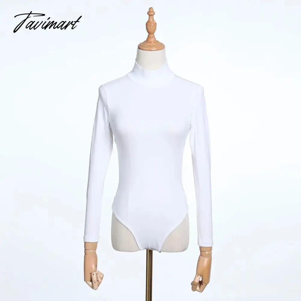 Women High Neck Ultra Low Back Bodysuit