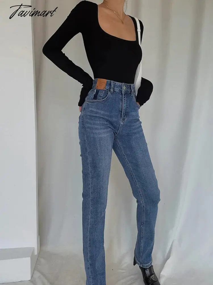 Women Long Sleeve T-Shirts Skinny All-match Sexy Square-Collar Tops Ladies Simple Fashion Elastic Vintage Chic Tees