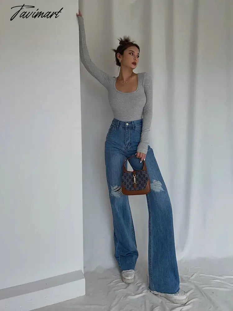 Women Long Sleeve T-Shirts Skinny All-match Sexy Square-Collar Tops Ladies Simple Fashion Elastic Vintage Chic Tees