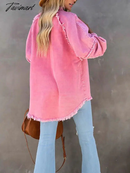 Women Turn Down Collar Shirts Jackets Tops Elegant Femme Casual Loose Solid Coats Autumn Winter Single Breasted Basic Outerwear