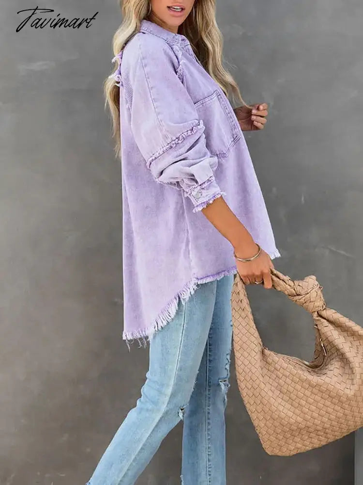 Women Turn Down Collar Shirts Jackets Tops Elegant Femme Casual Loose Solid Coats Autumn Winter Single Breasted Basic Outerwear