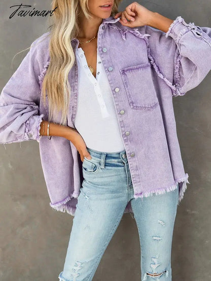 Women Turn Down Collar Shirts Jackets Tops Elegant Femme Casual Loose Solid Coats Autumn Winter Single Breasted Basic Outerwear