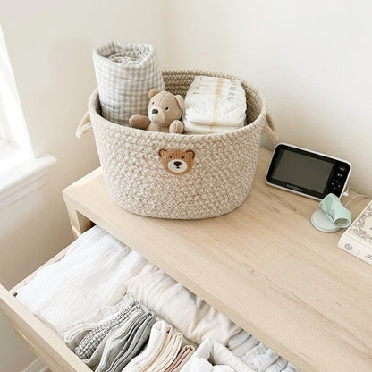 Woven Storage Basket (2 PCS)