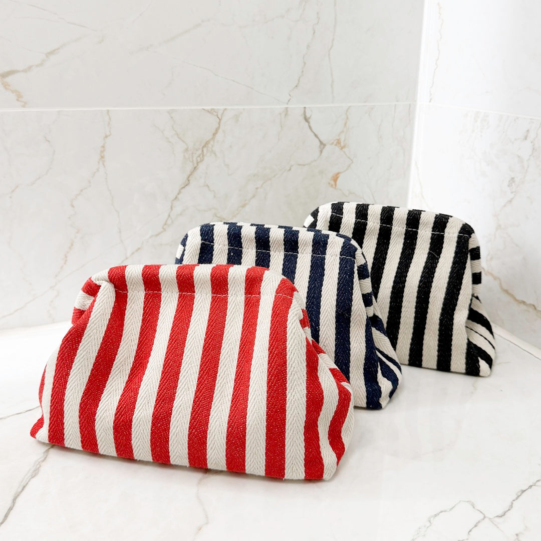 Julie Classic Striped Handbag