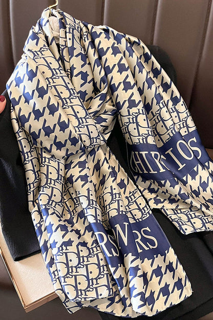 Elegant Imitation Silk Oversized Shawl Scarf
