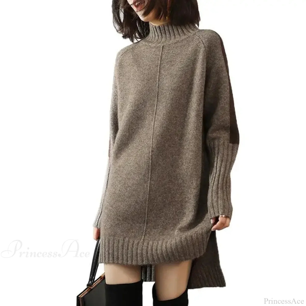 Turtleneck Wool Knit Warm Sweater