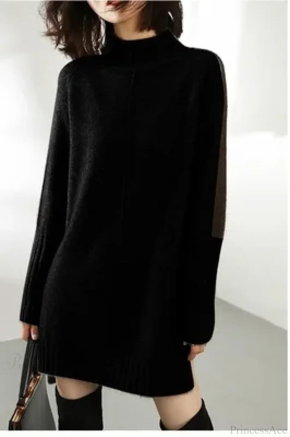 Turtleneck Wool Knit Warm Sweater
