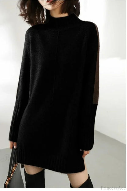 Turtleneck Wool Knit Warm Sweater