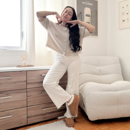 Bella Plush-Lined Boot Slippers