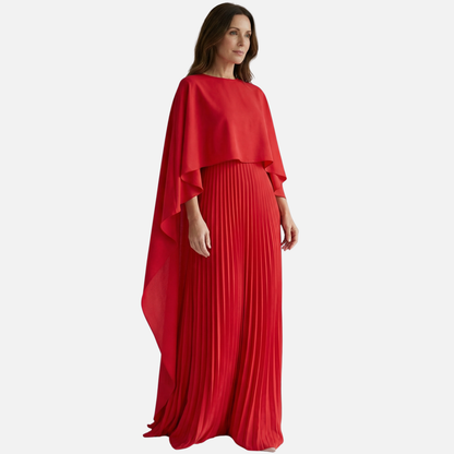 Cleo Cape Maxi Dress