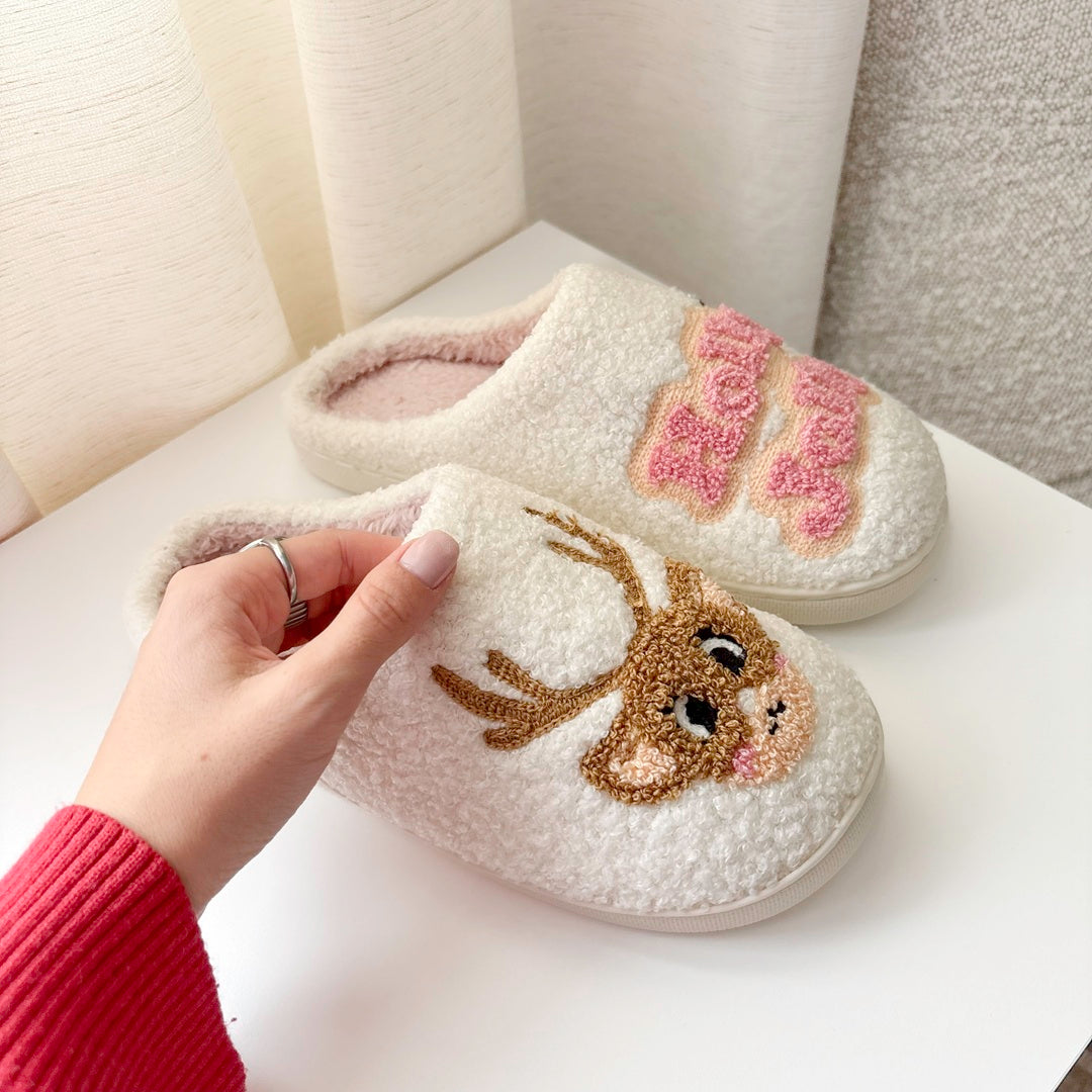 Holly Jolly Christmas Slippers