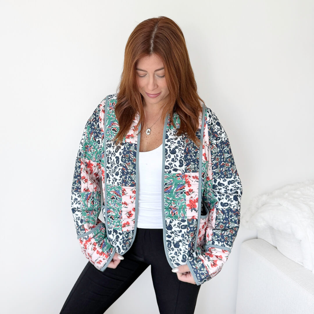 Hazel Patchwork Quilted Jacket