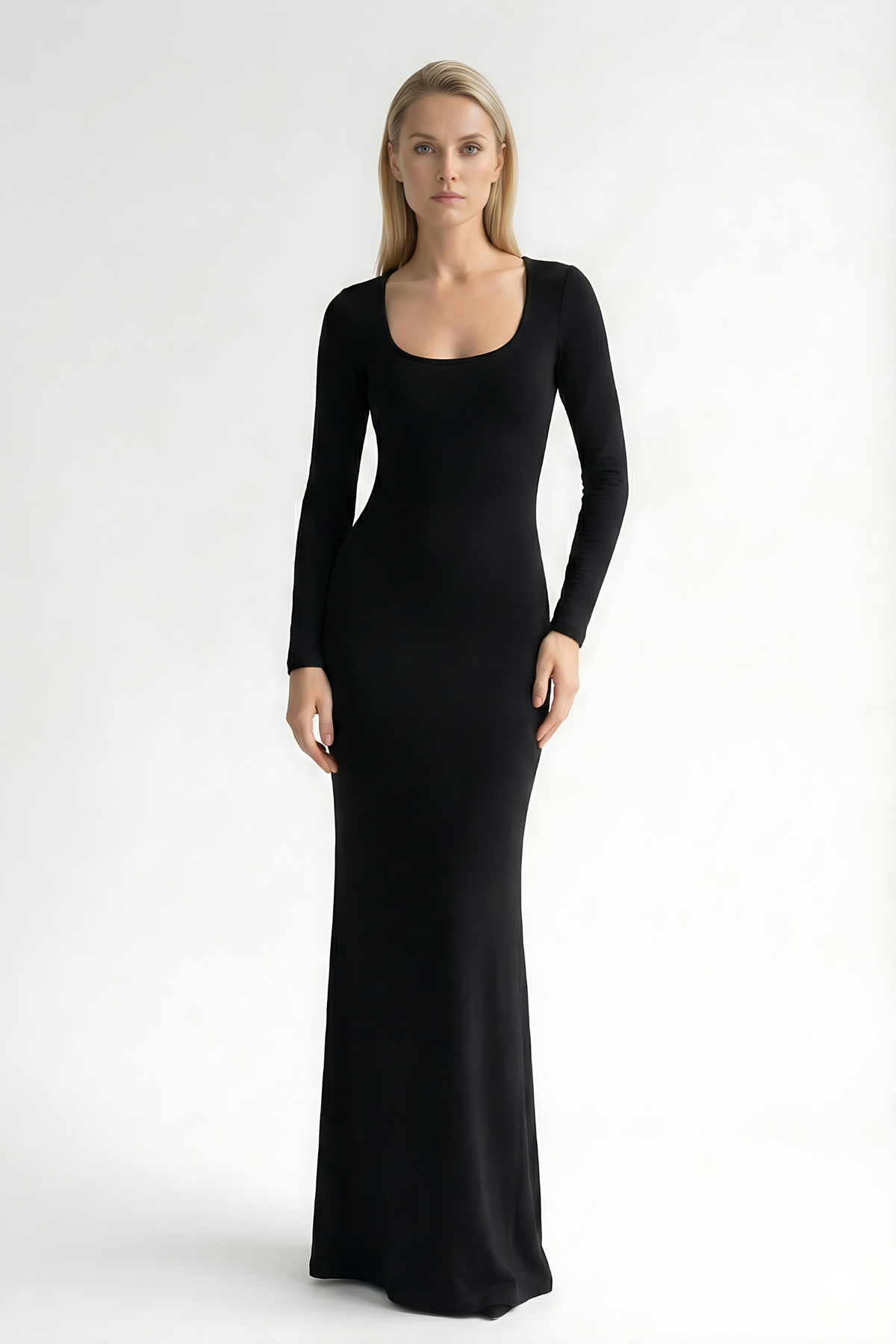 Eden Square Neck Maxi Dress