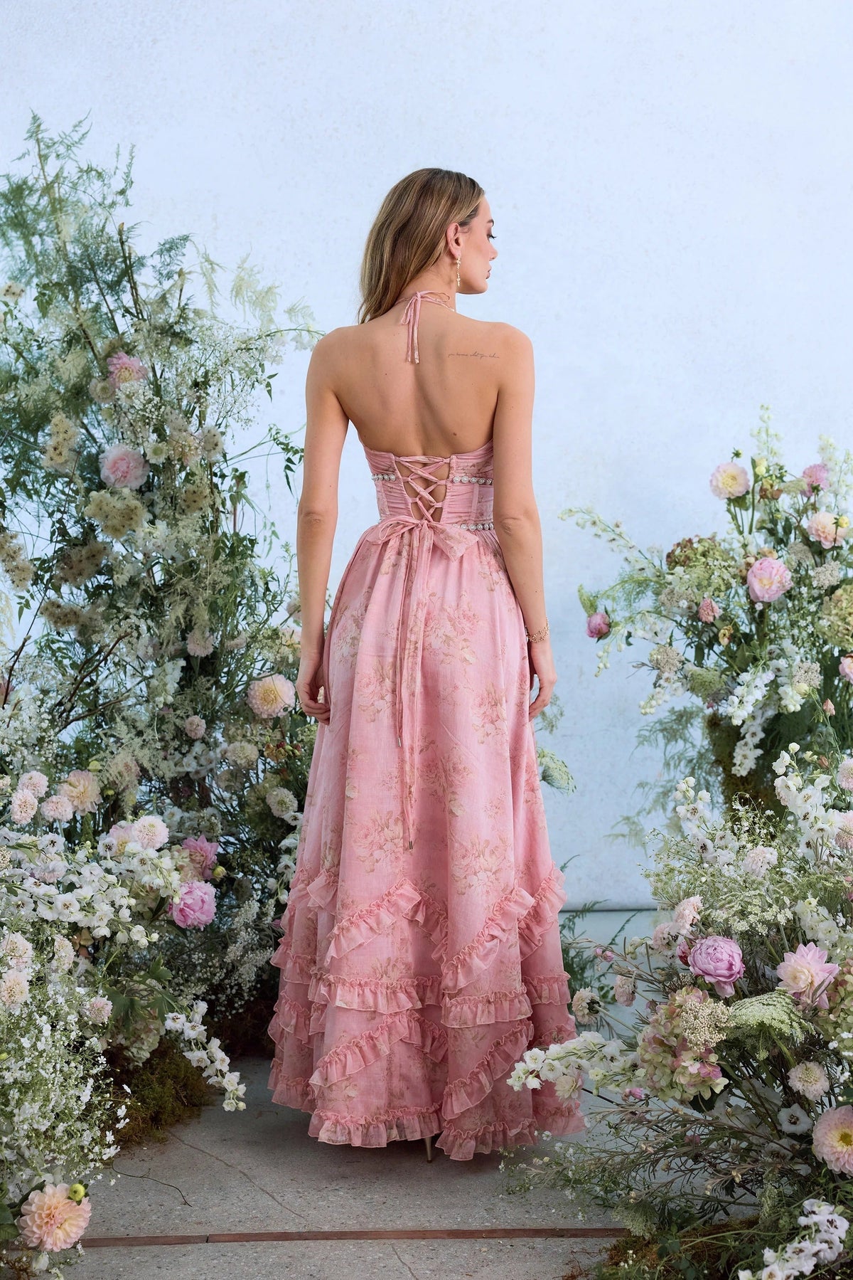 Persephone Halter Maxi Dress