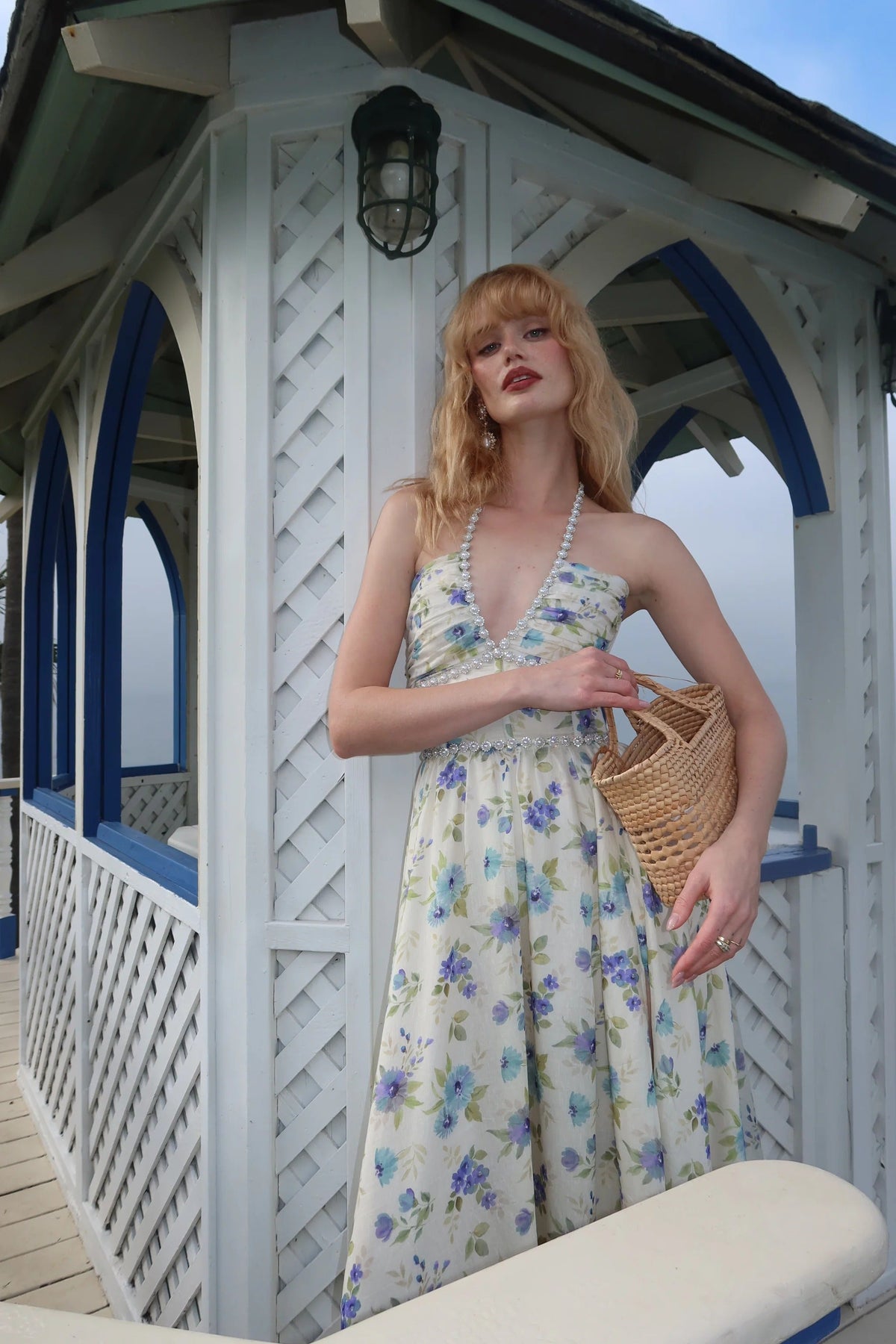 Persephone Halter Maxi Dress