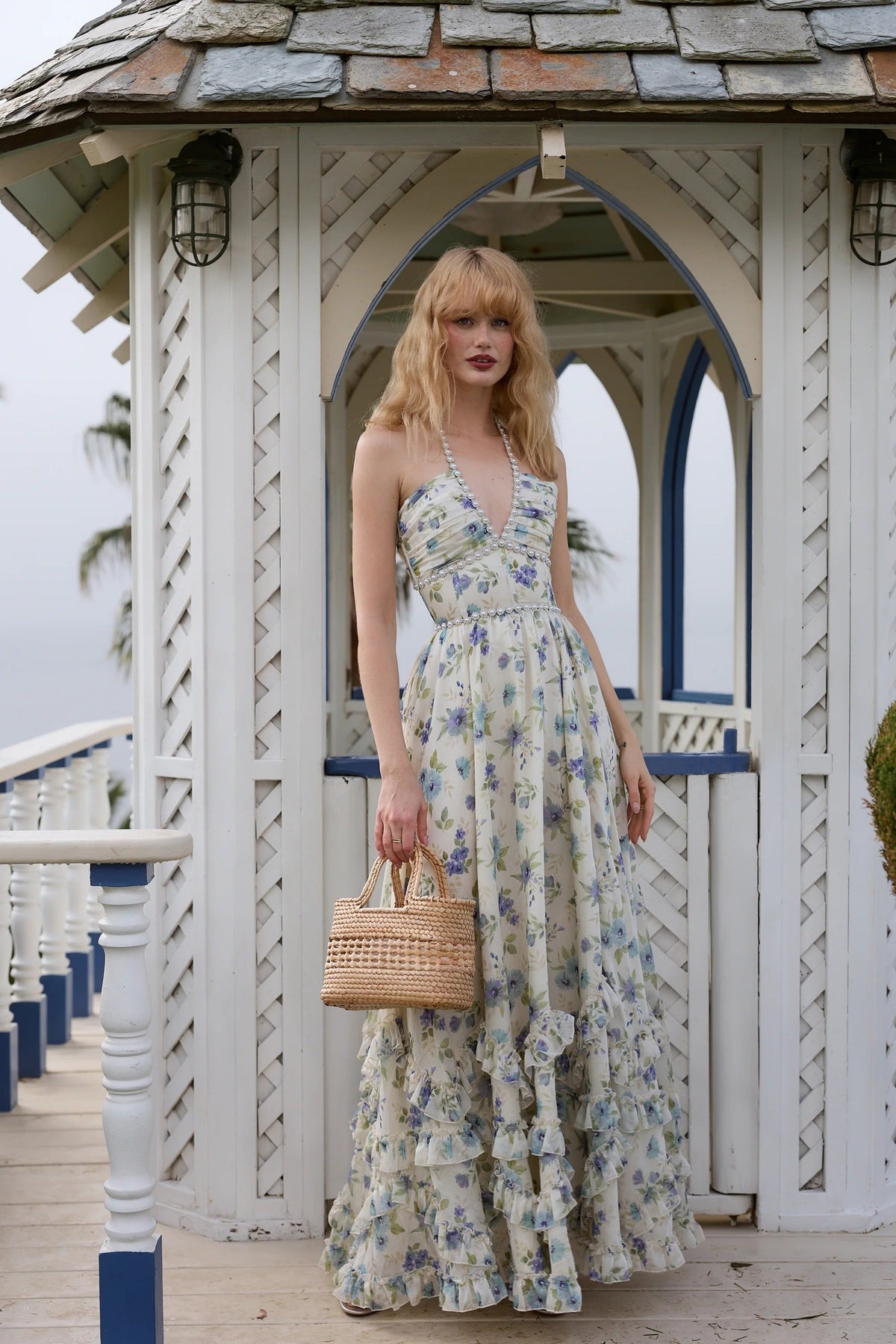 Persephone Halter Maxi Dress
