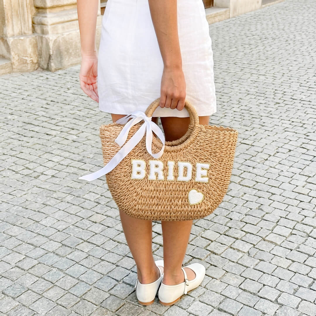 Bride Woven Tote Bag