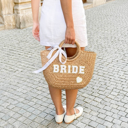 Bride Woven Tote Bag