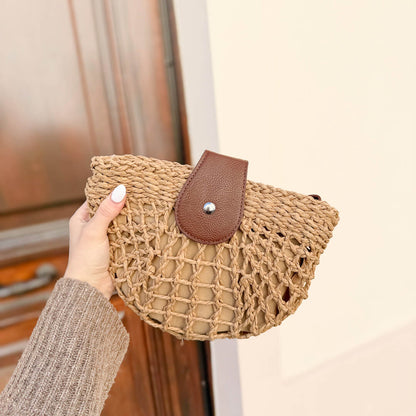 Ella Woven Crossbody Bag