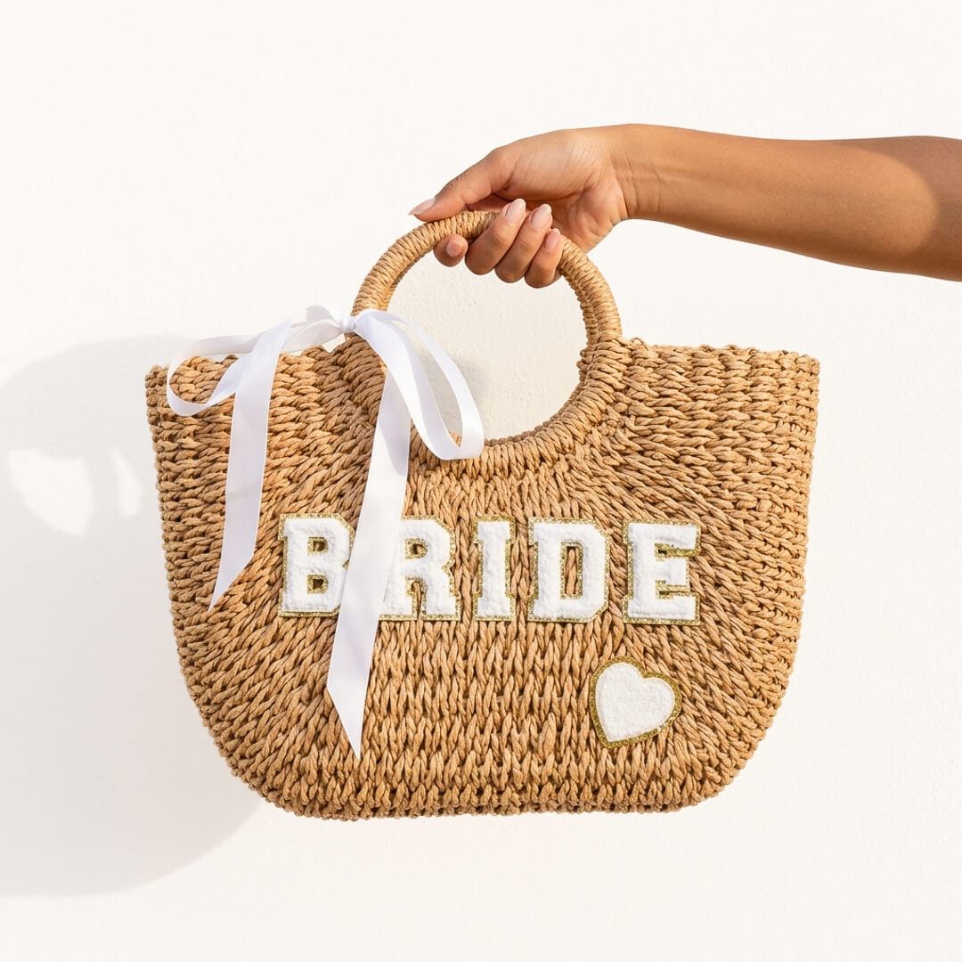 Bride Woven Tote Bag